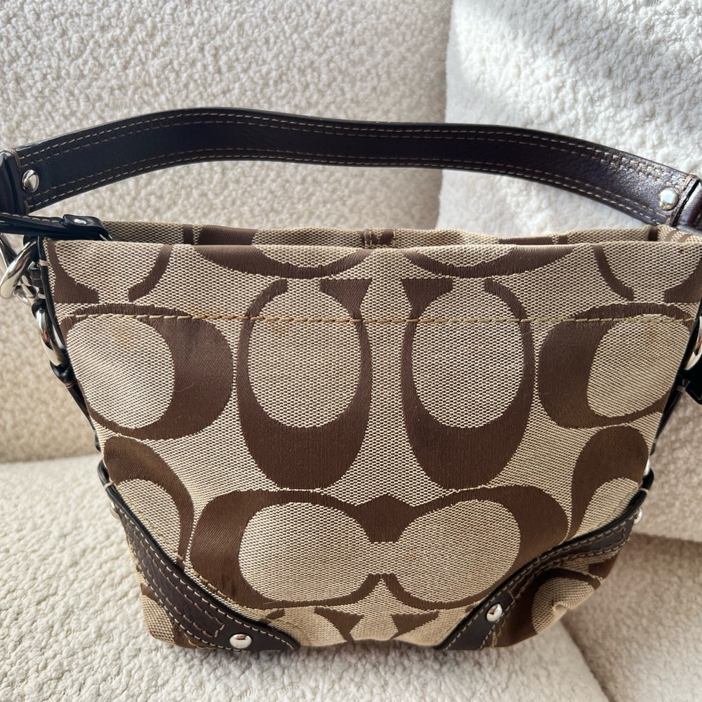 Coach Carly Mid Size Y2K Shoulder Bag